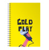 Coldplay Notebooks