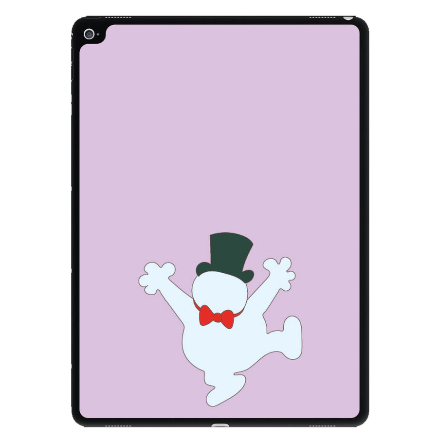 Outline - Frosty The Snowman iPad Case