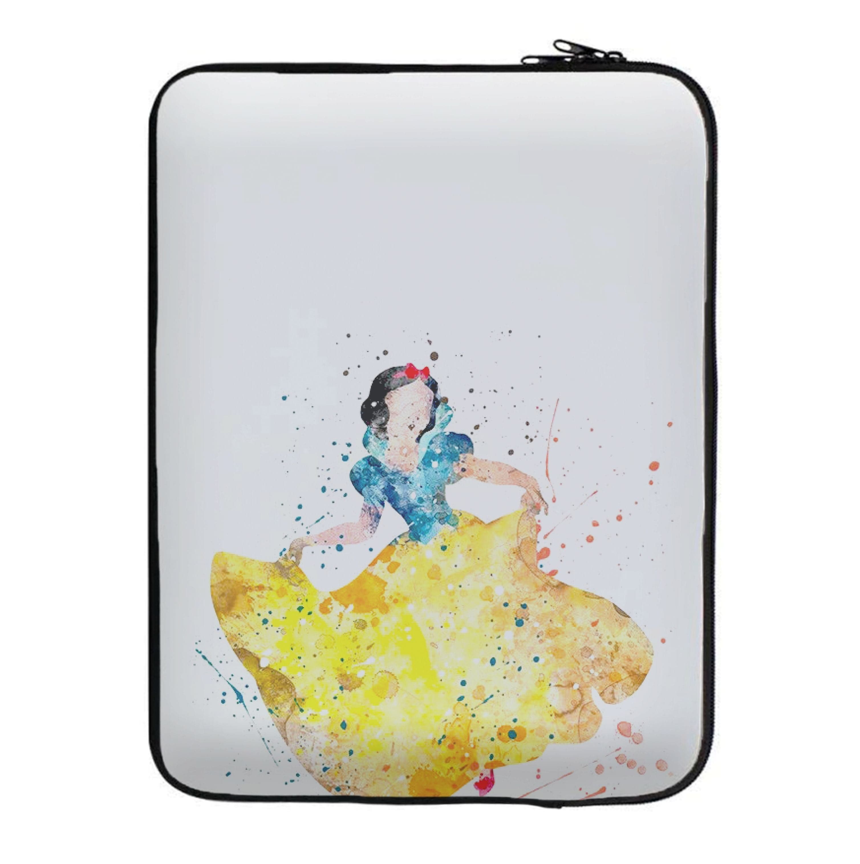 Watercolour Snow White Fairytale Laptop Sleeve