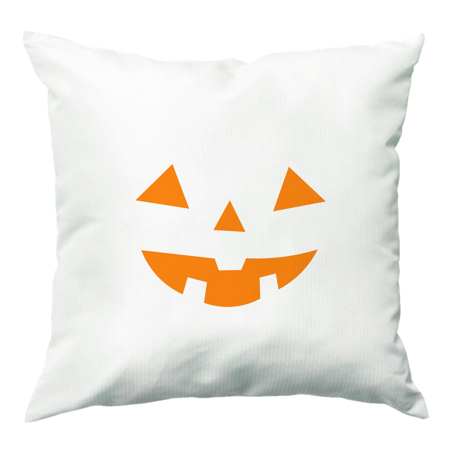 Pumpkin Face - Halloween Cushion