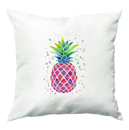 Watercolour Pineapple Cushion