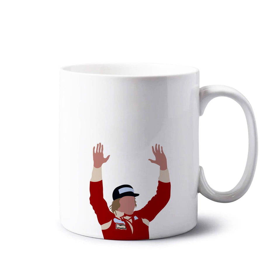 James Hunt - F1 Mug