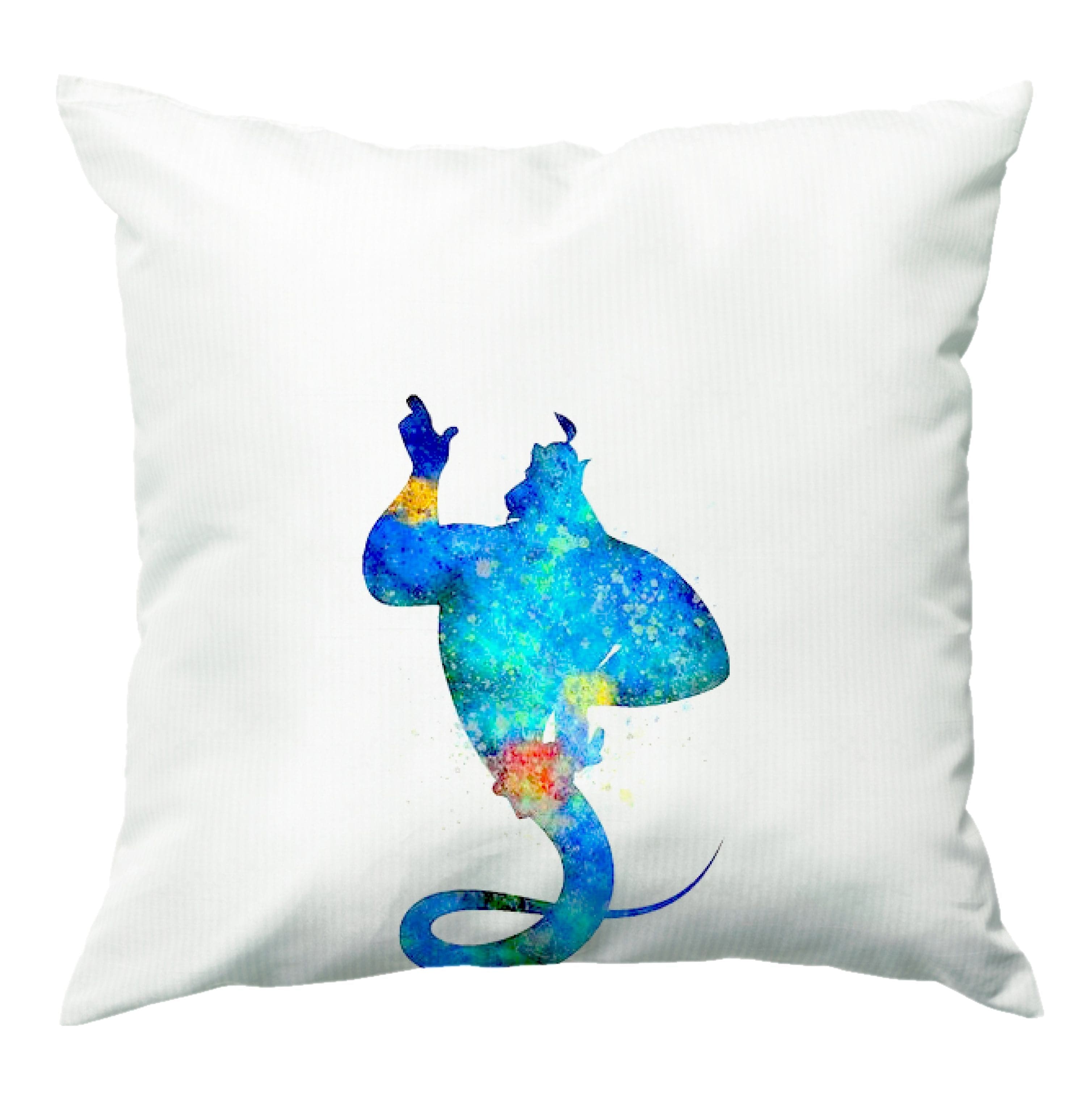 Watercolour Aladdin Fairytale Cushion