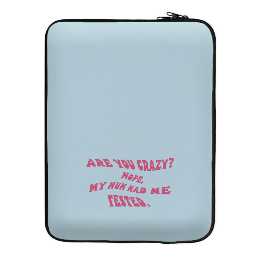 Are You Crazy? - Young Sheldon Laptop Sleeve