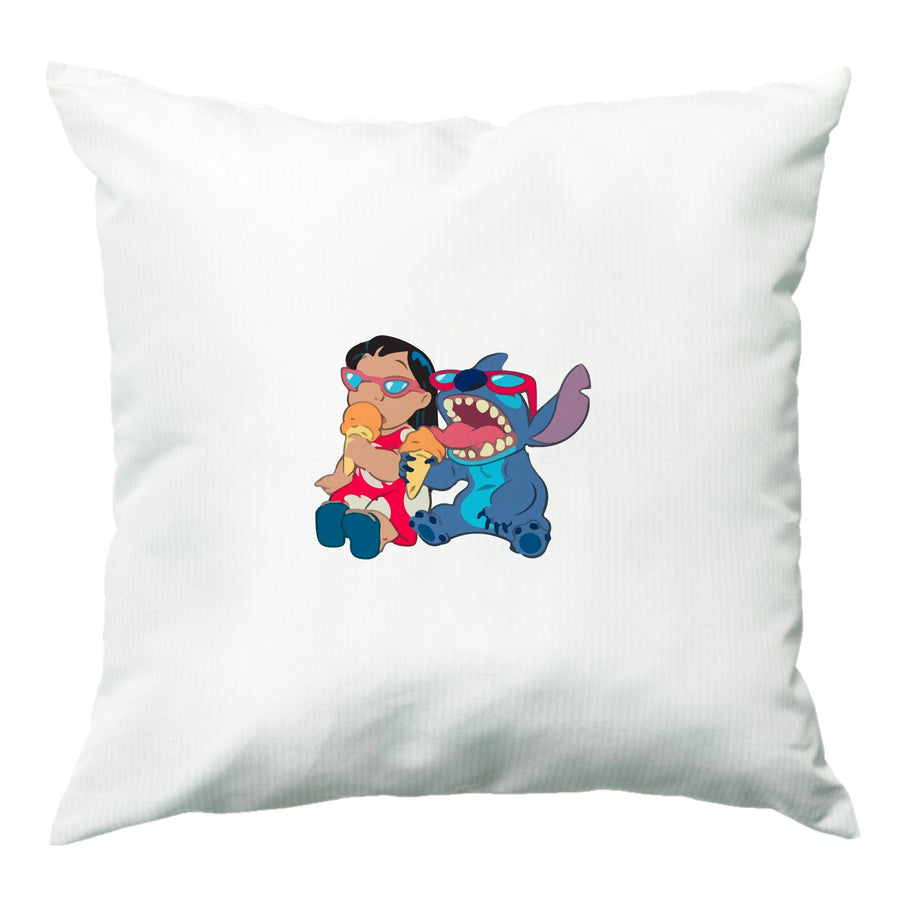 Ice Cream Stitch - Disney Cushion