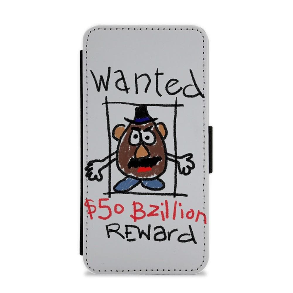 Mr Potato Head - Wanted Toy Story Flip / Wallet Phone Case - Fun Cases