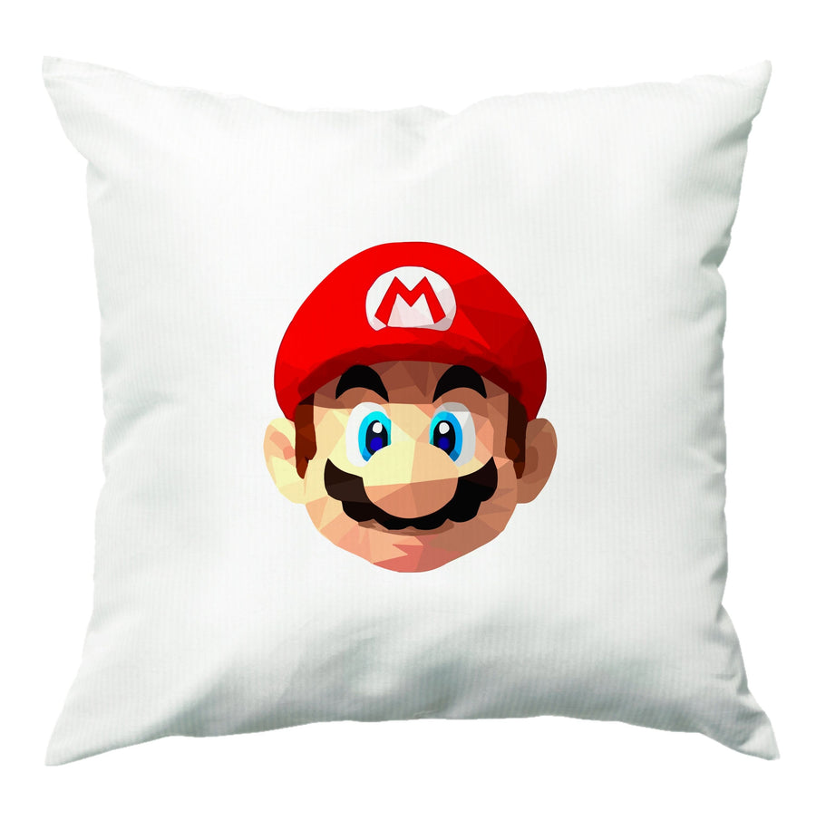 Mario Face - Mario Cushion