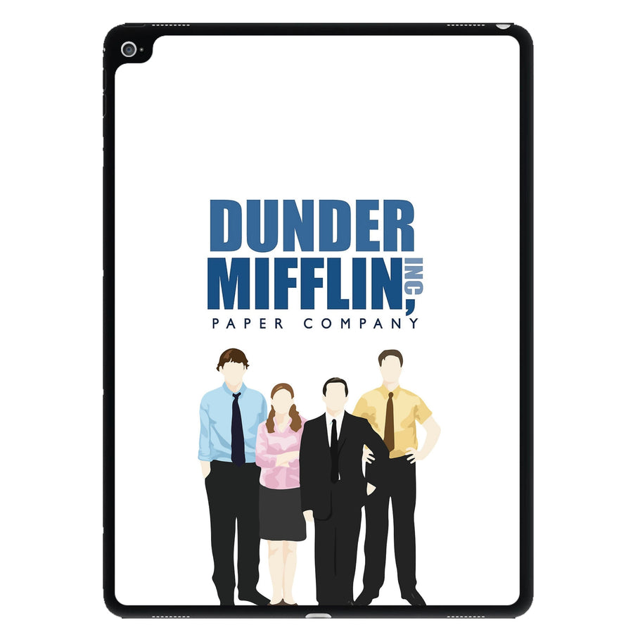The Office Cartoon - Dunder Mifflin iPad Case