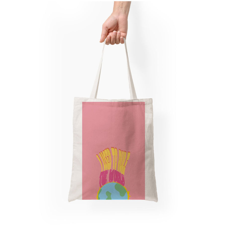 I Used To Rule the World - Coldplay Tote Bag
