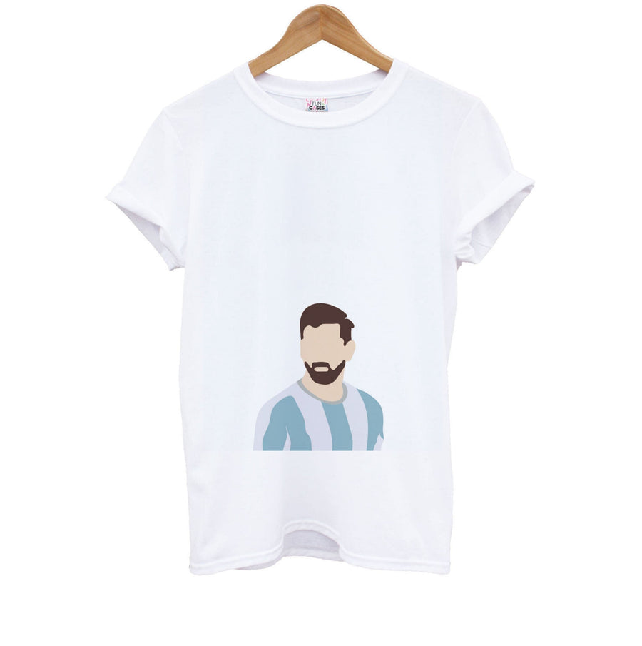Face - Messi Kids T-Shirt