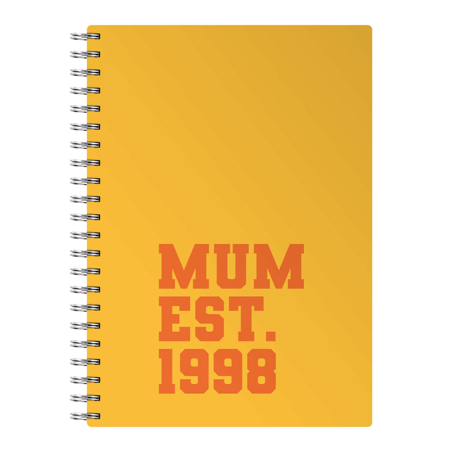 Mum Est - Personalised Mother's Day Notebook