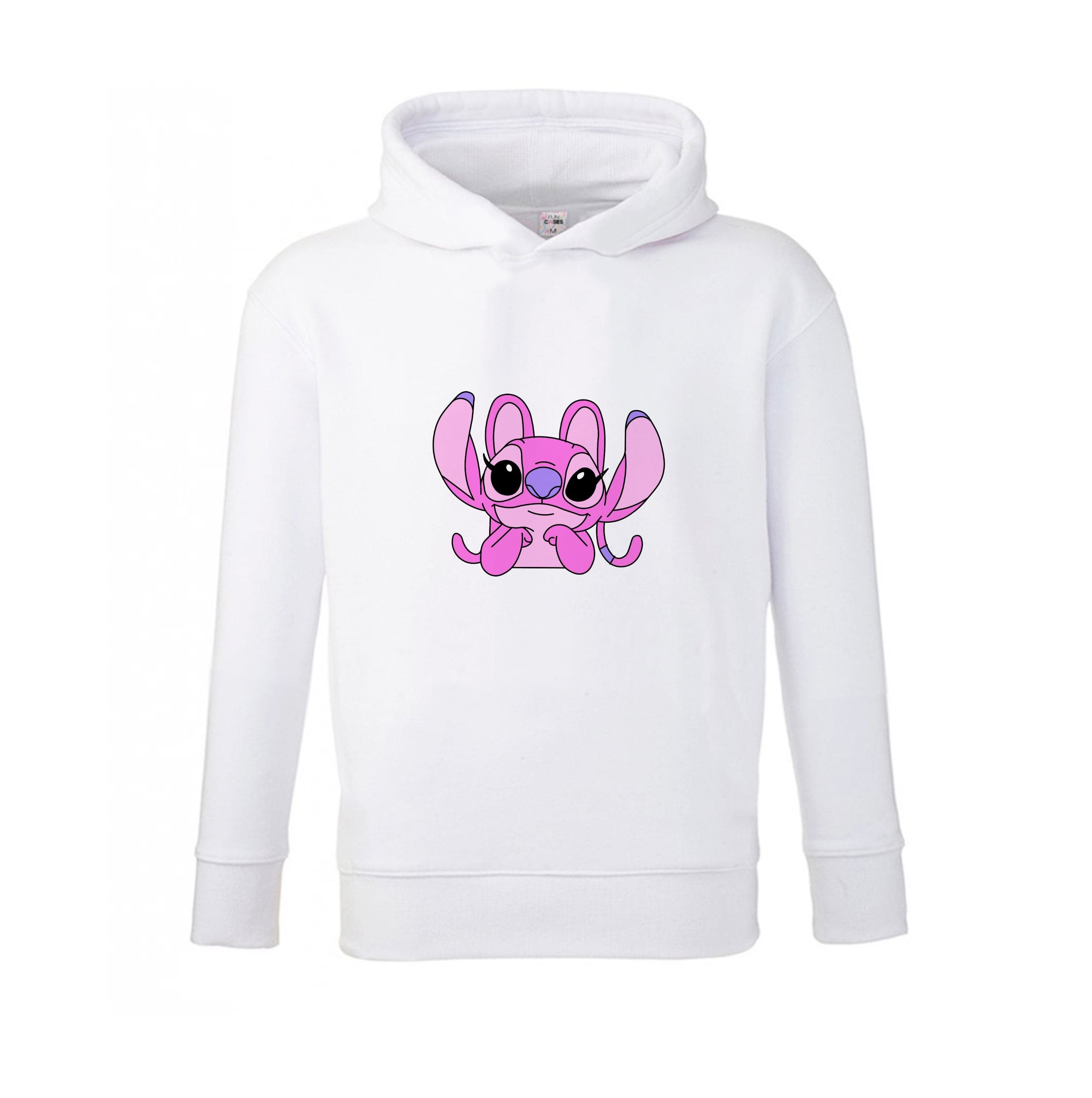 Gazing - Pink Alien Kids Hoodie