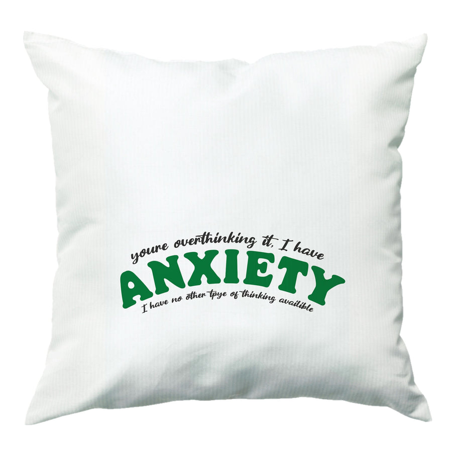 You're Overthinking It - The Midnight Libary Cushion