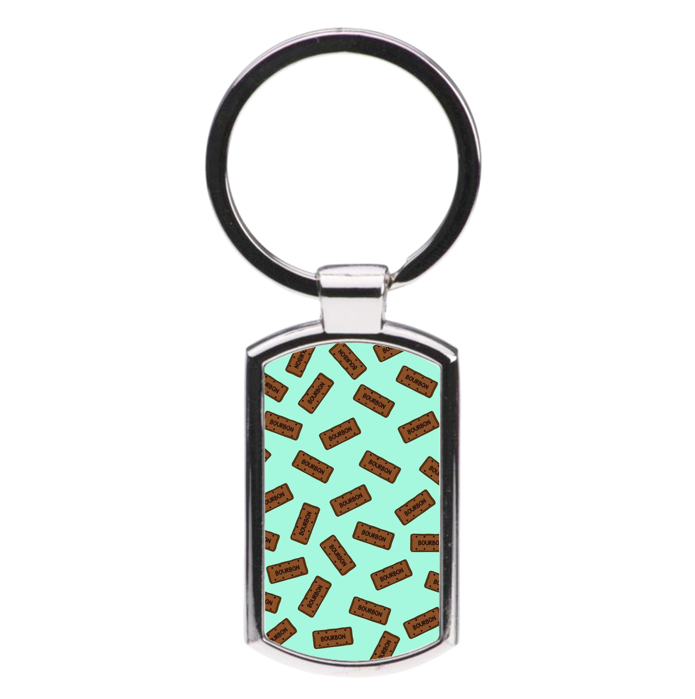 Bourbons - Biscuits Patterns Luxury Keyring