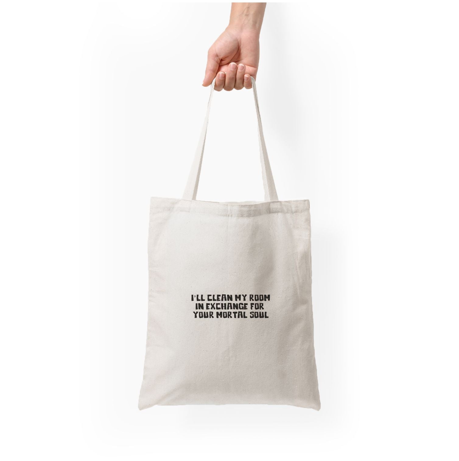 I'll Clean My Room In Exchange Wednesday Tote Bag