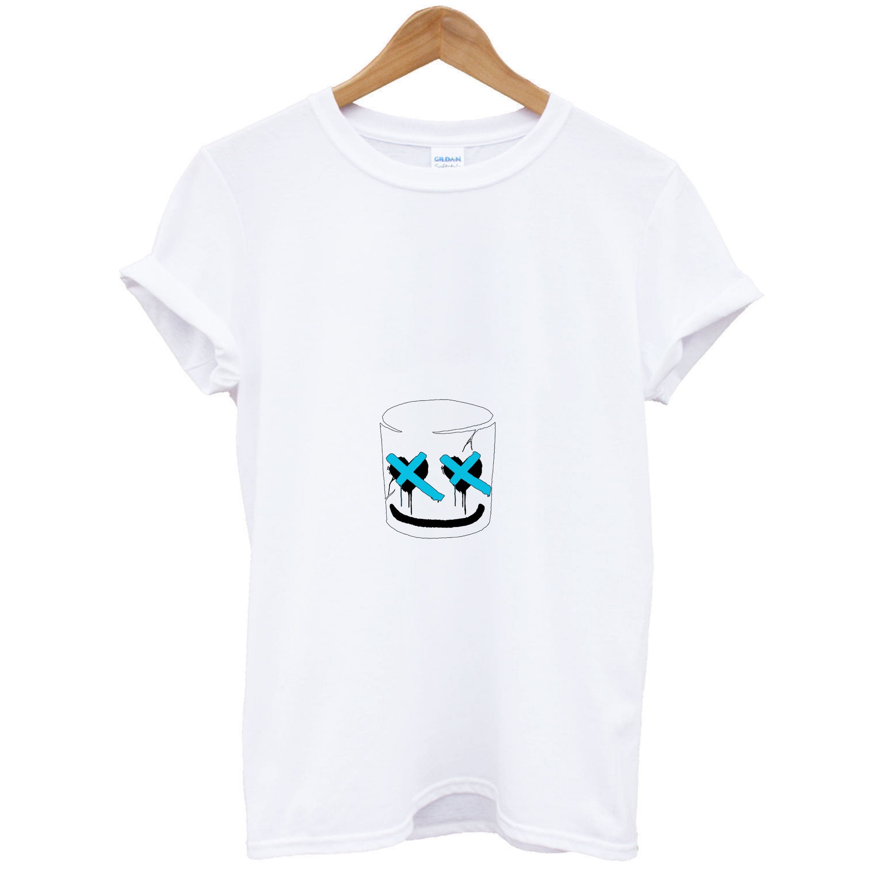 Blue Eyes - White Helmet DJ T-Shirt