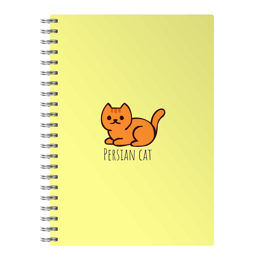 Persian Cat - Cats Notebook