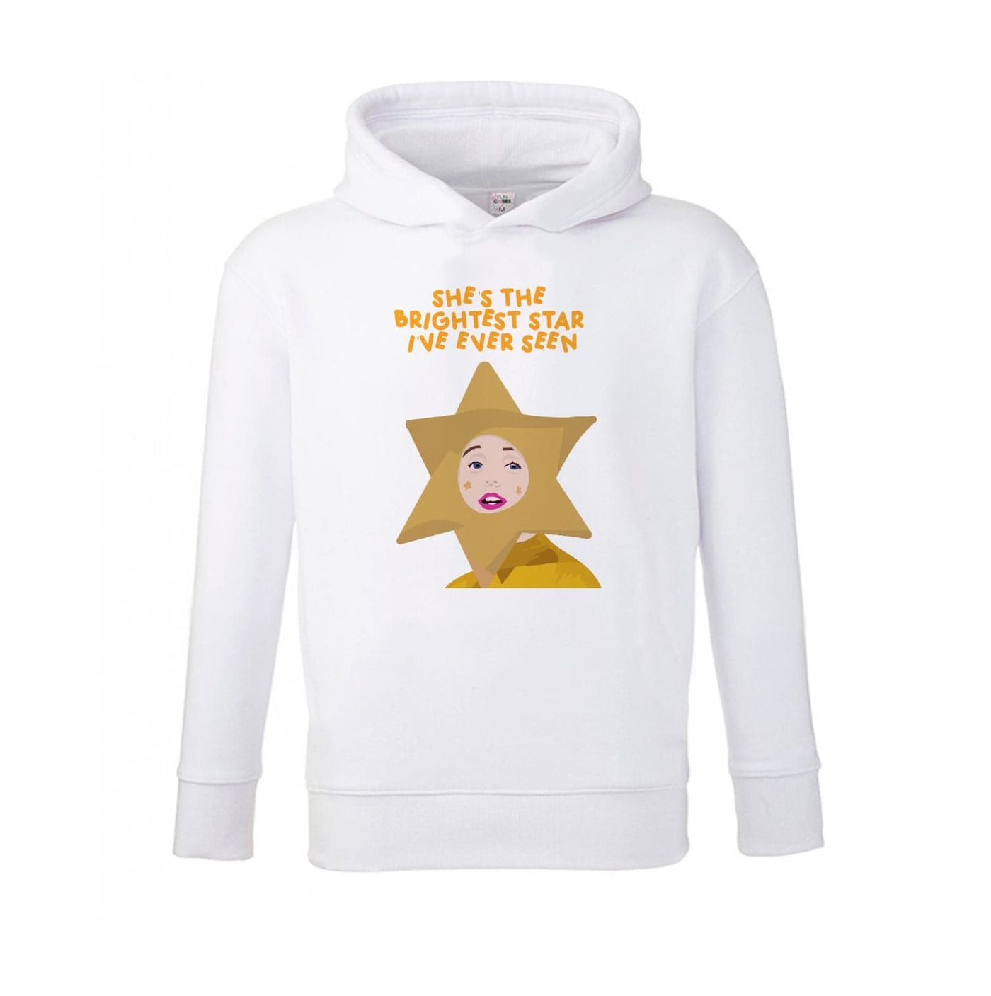 She's The Brightest Star I've Ever Seen - Christmas Kids Hoodie