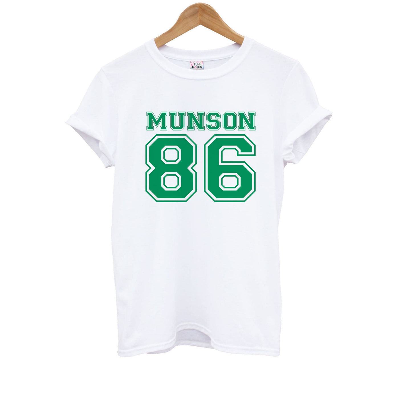 Eddie Munson 86 - Green Kids T-Shirt