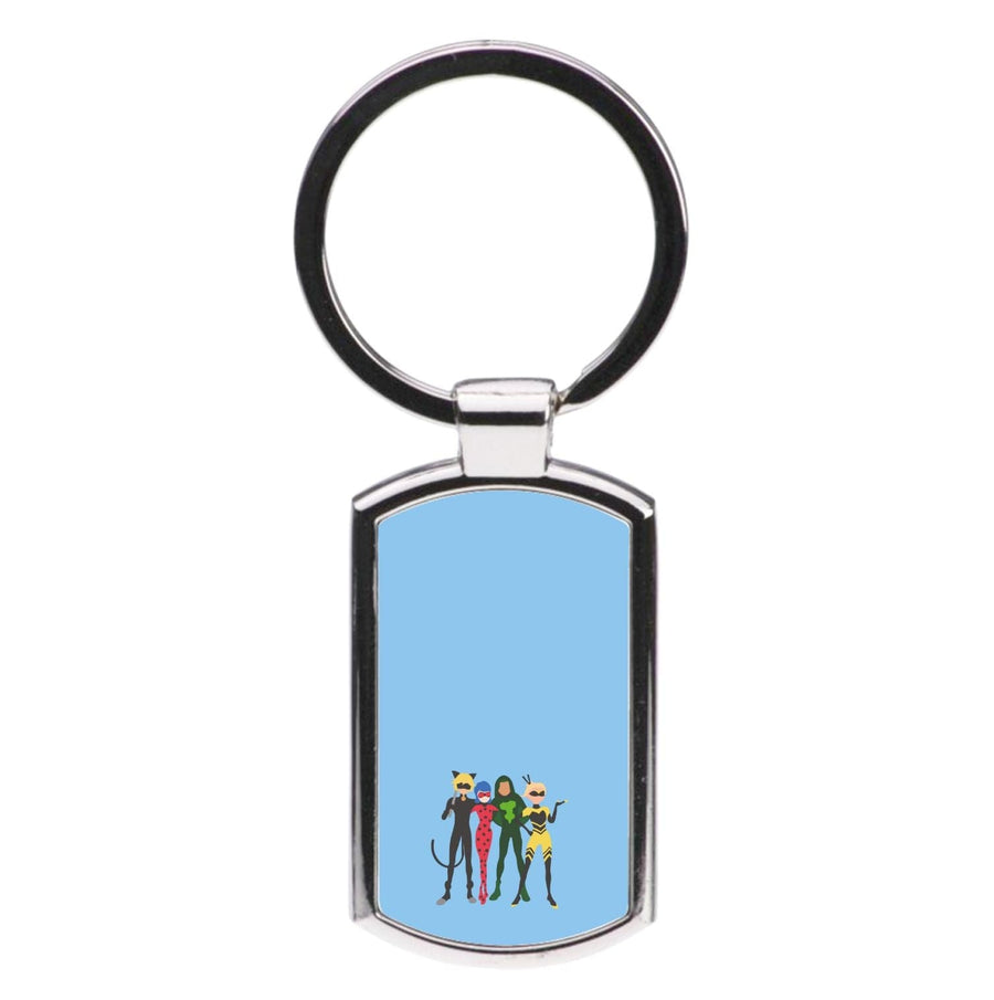 Main Characters- Miraculous Luxury Keyring