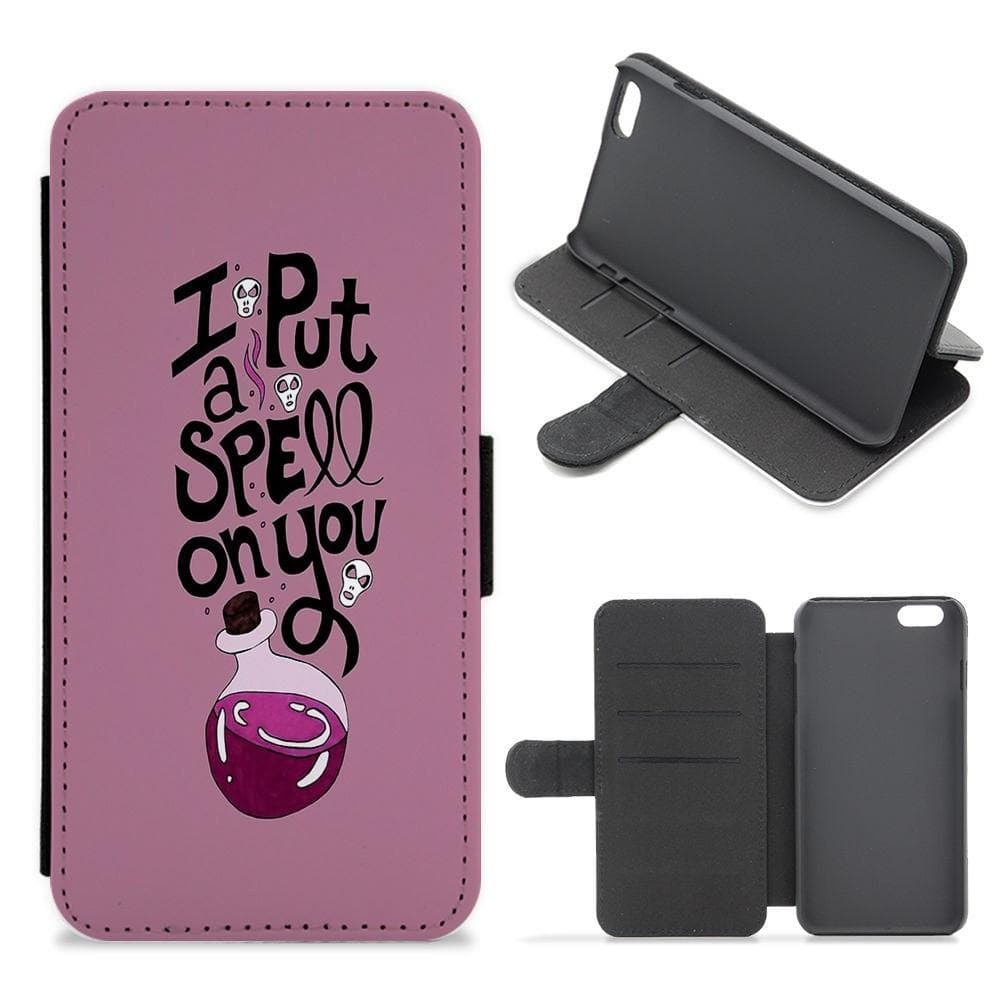 I Put A Spell On You - Hocus Pocus Flip / Wallet Phone Case - Fun Cases