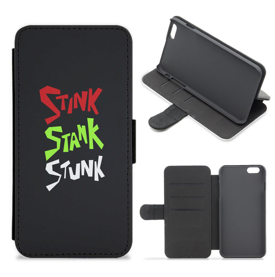 Stink Stank Stunk - Grinch Flip / Wallet Phone Case