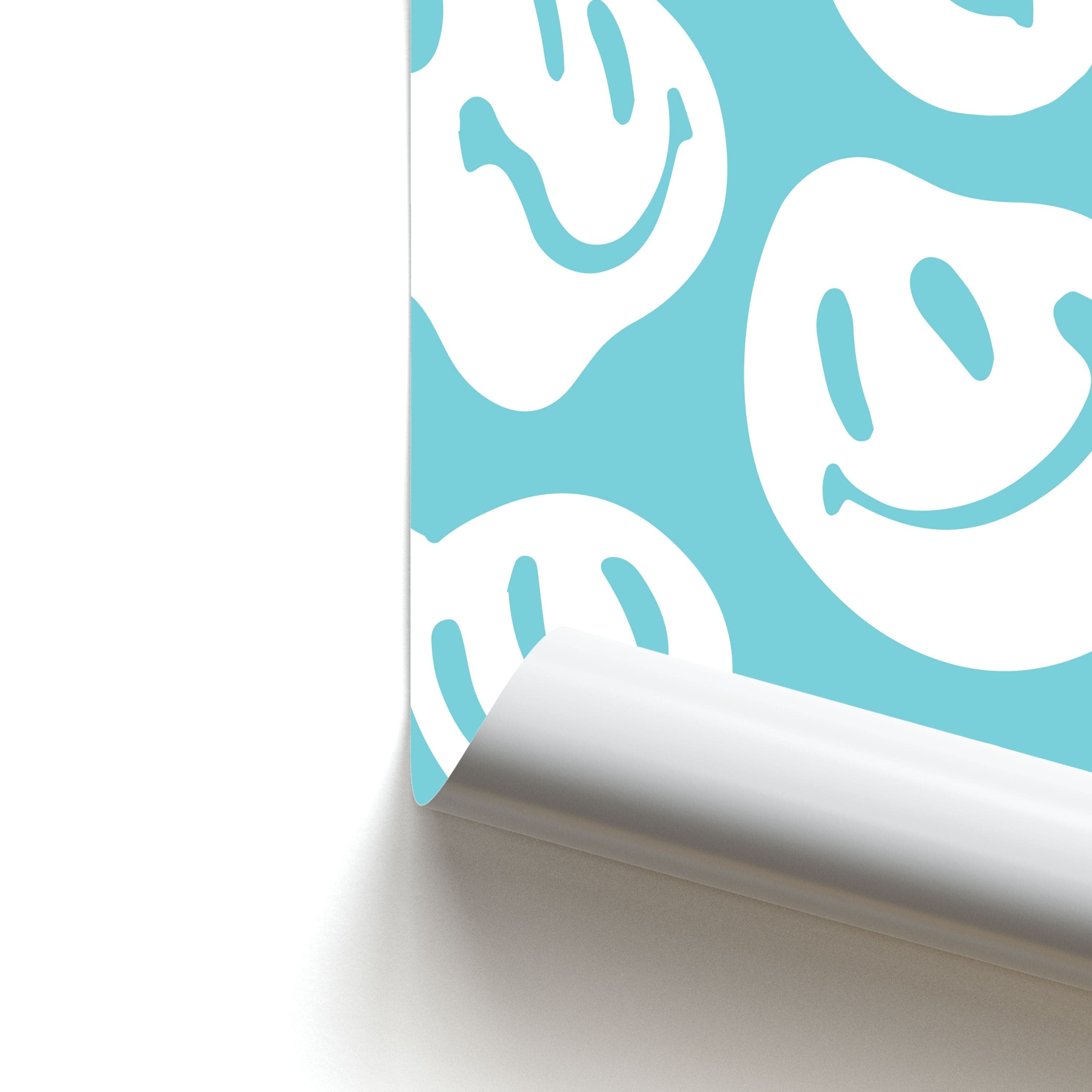 Trippn Smiley - Blue Poster