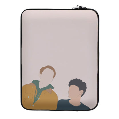 Nick And Charlie - Heart TV Laptop Sleeve