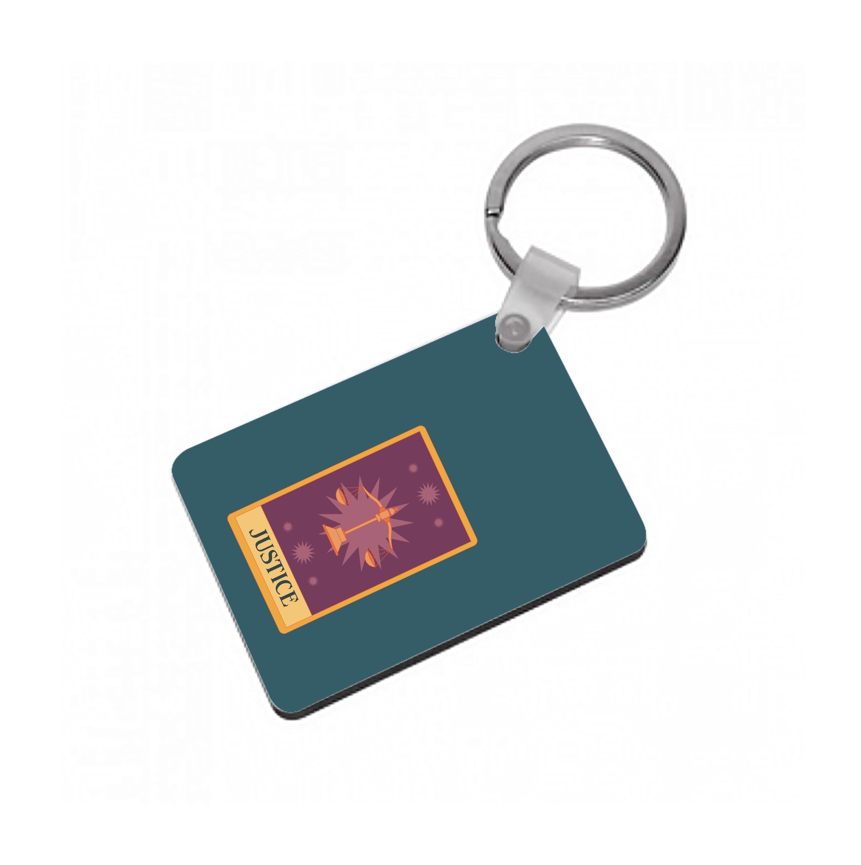 Justice - Tarot Cards Keyring