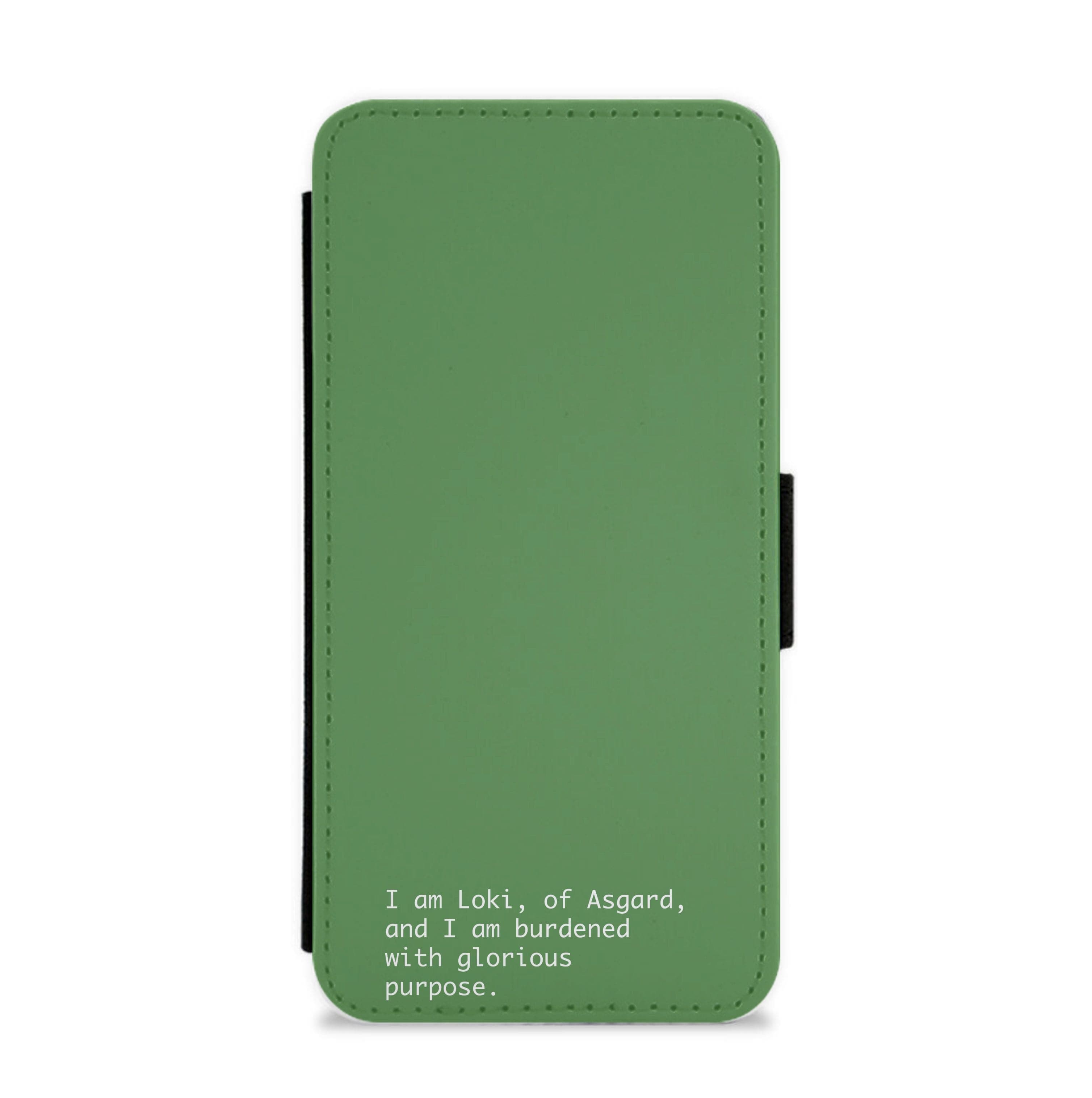 Burdened With Glorious Purpose Flip / Wallet Phone Case