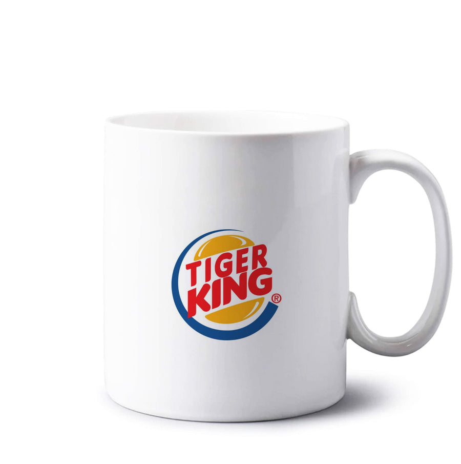 Tiger / Burger King Logo - Tiger King Mug