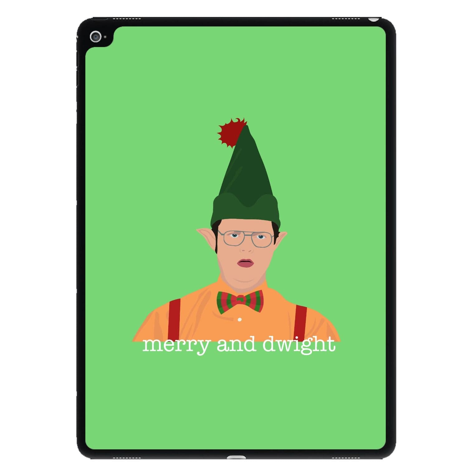 Merry And Dwight iPad Case