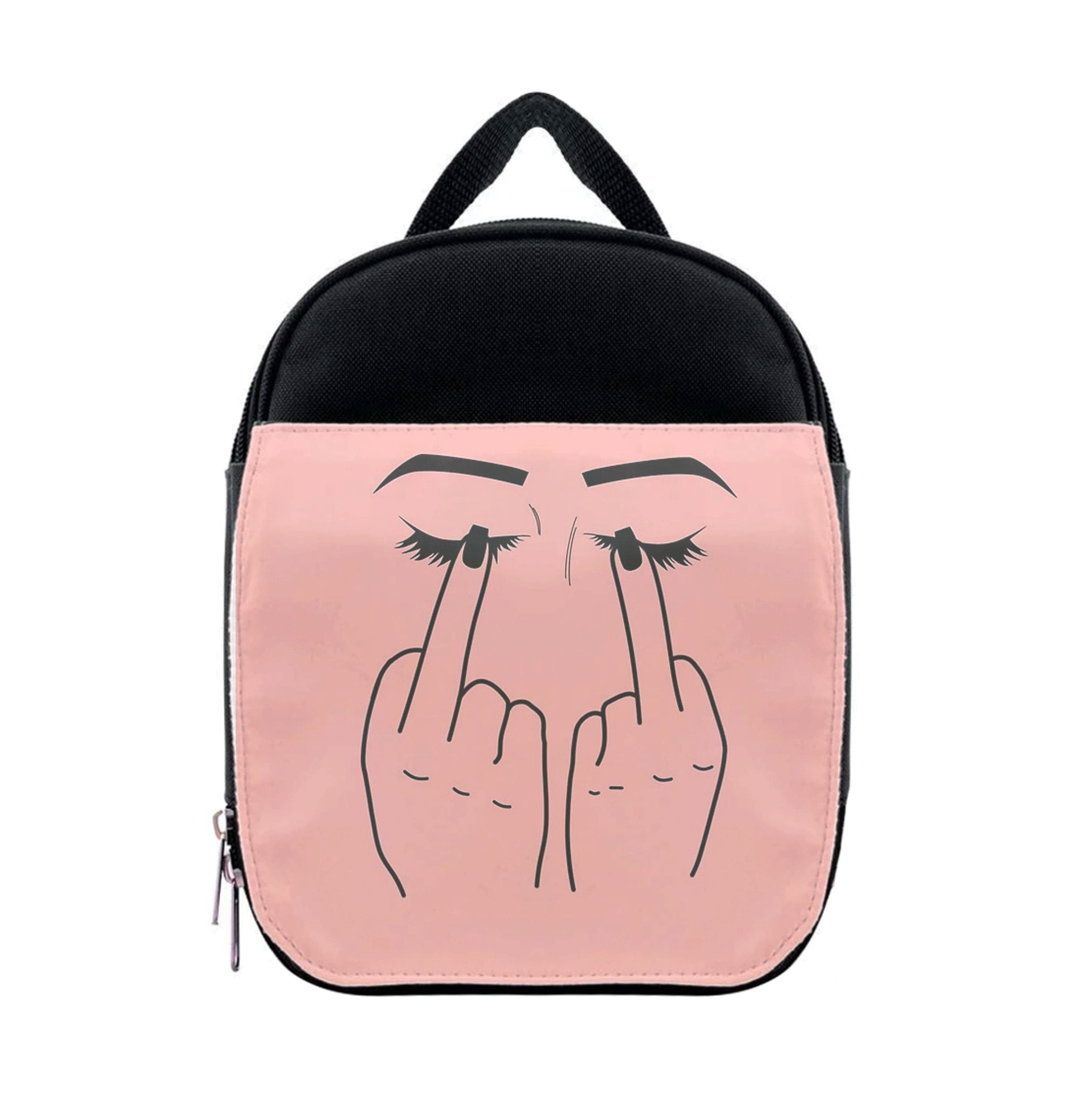 Middle Finger Eyes Lunchbox