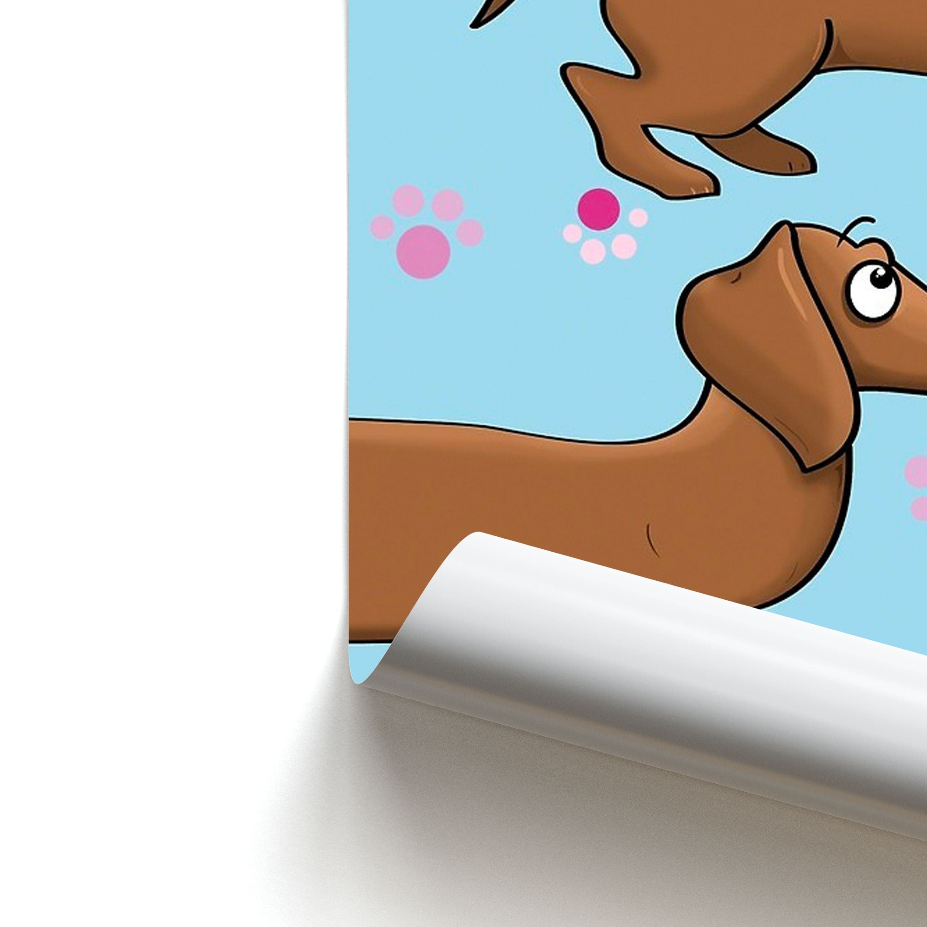 Dachshund 360 Poster