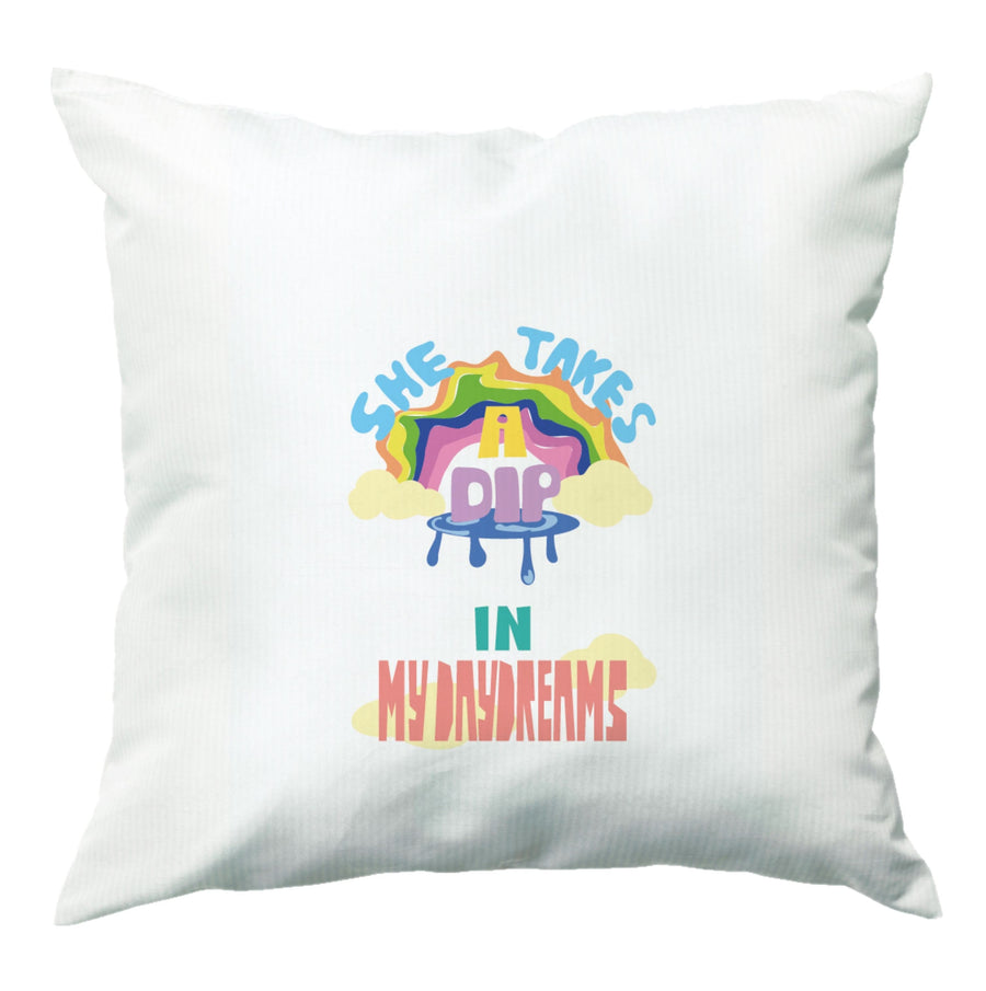 She takes a dip in my daydreams - Arctic Monkeys Cushion