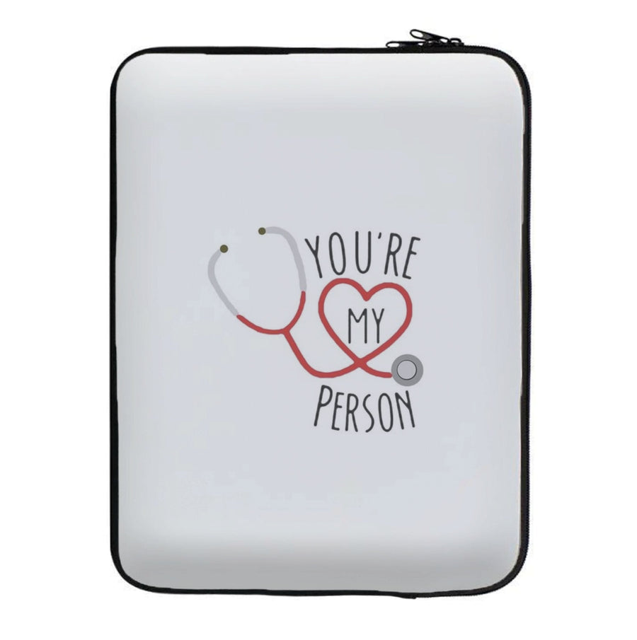 You're My Person - Grey's Anatomy Laptop Sleeve