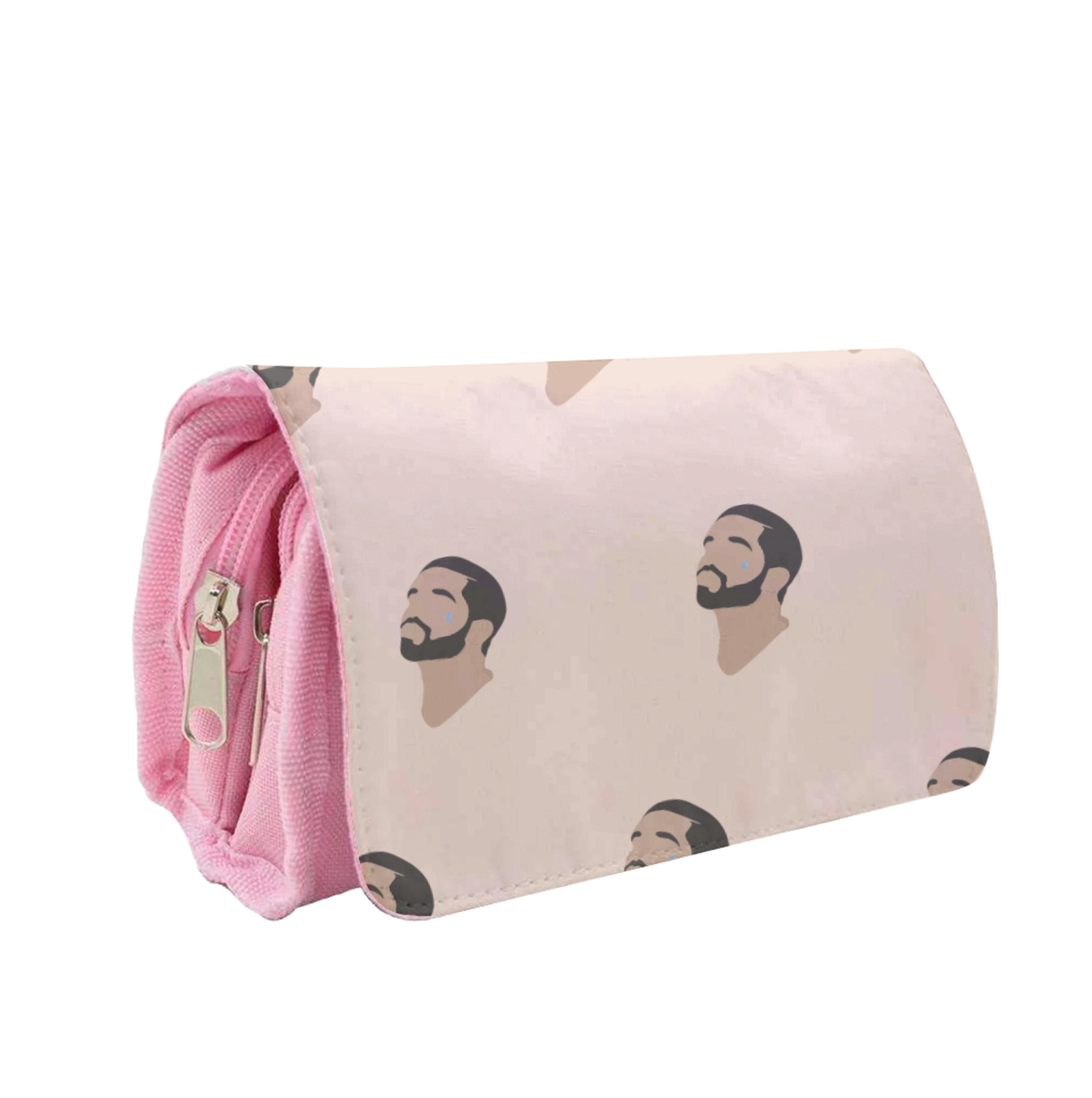 Drake Face Pattern Pencil Case