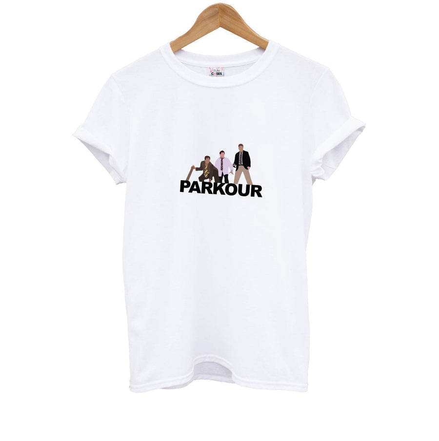 Parkour - The Office Kids T-Shirt