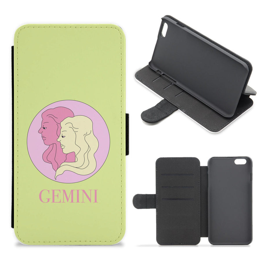 Gemini - Tarot Cards Flip / Wallet Phone Case