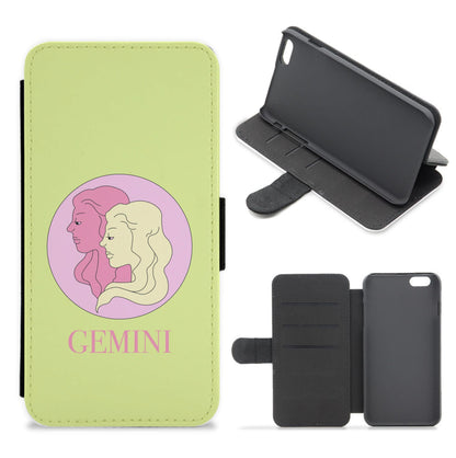 Gemini - Tarot Cards Flip / Wallet Phone Case