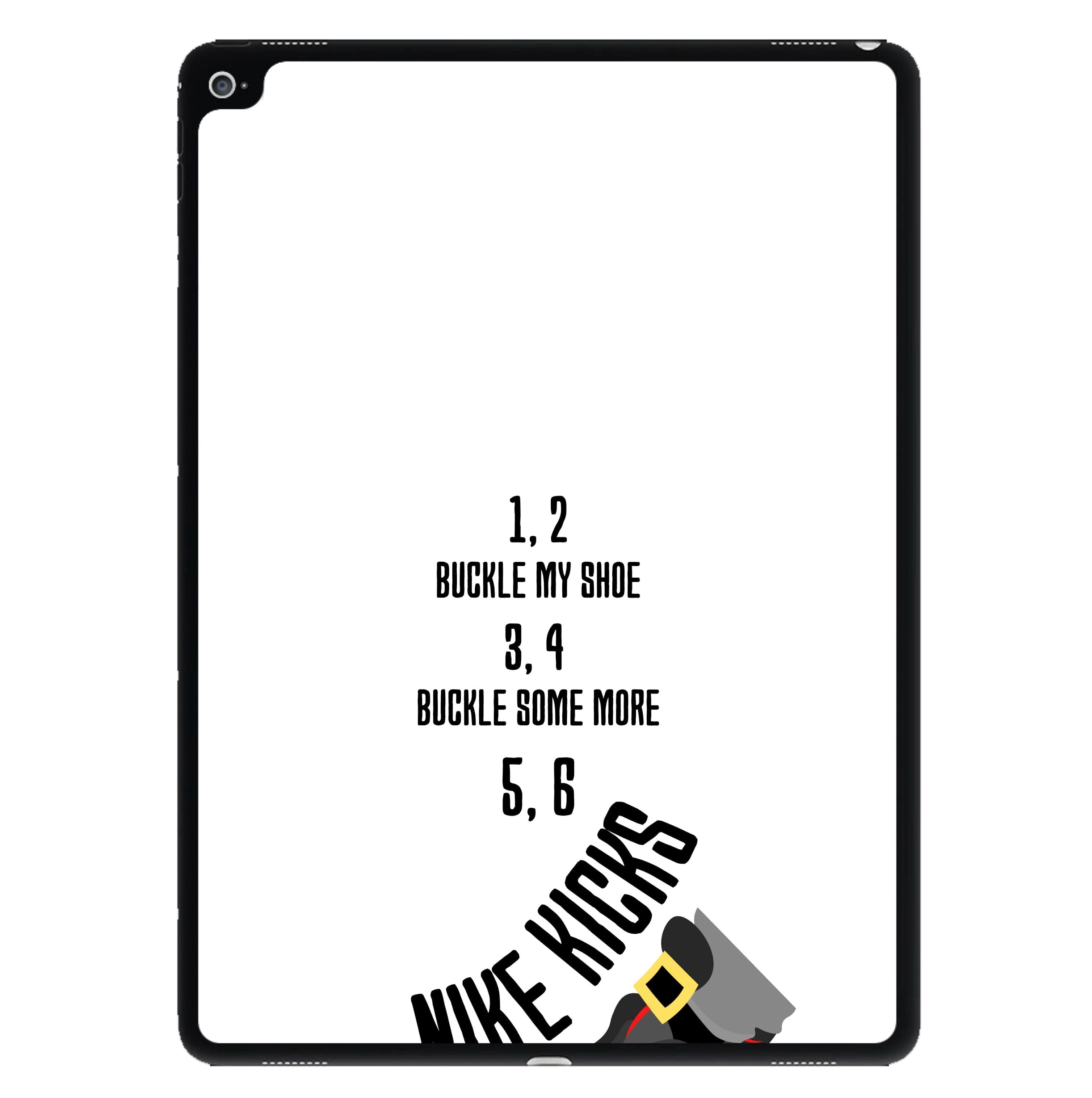 One , Two , Buckle My Shoe - TikTok Trends iPad Case