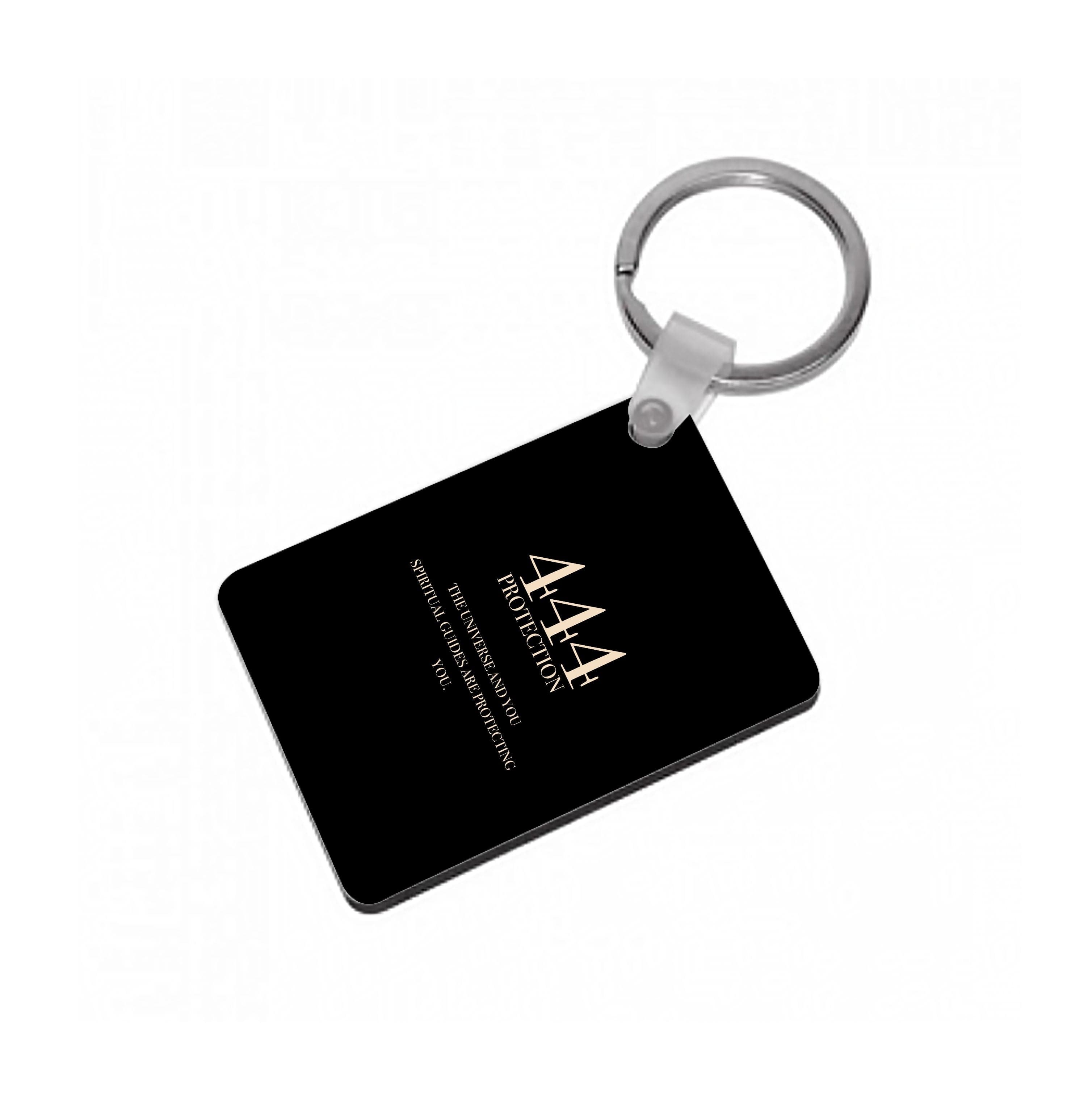 444 - Angel Numbers Keyring