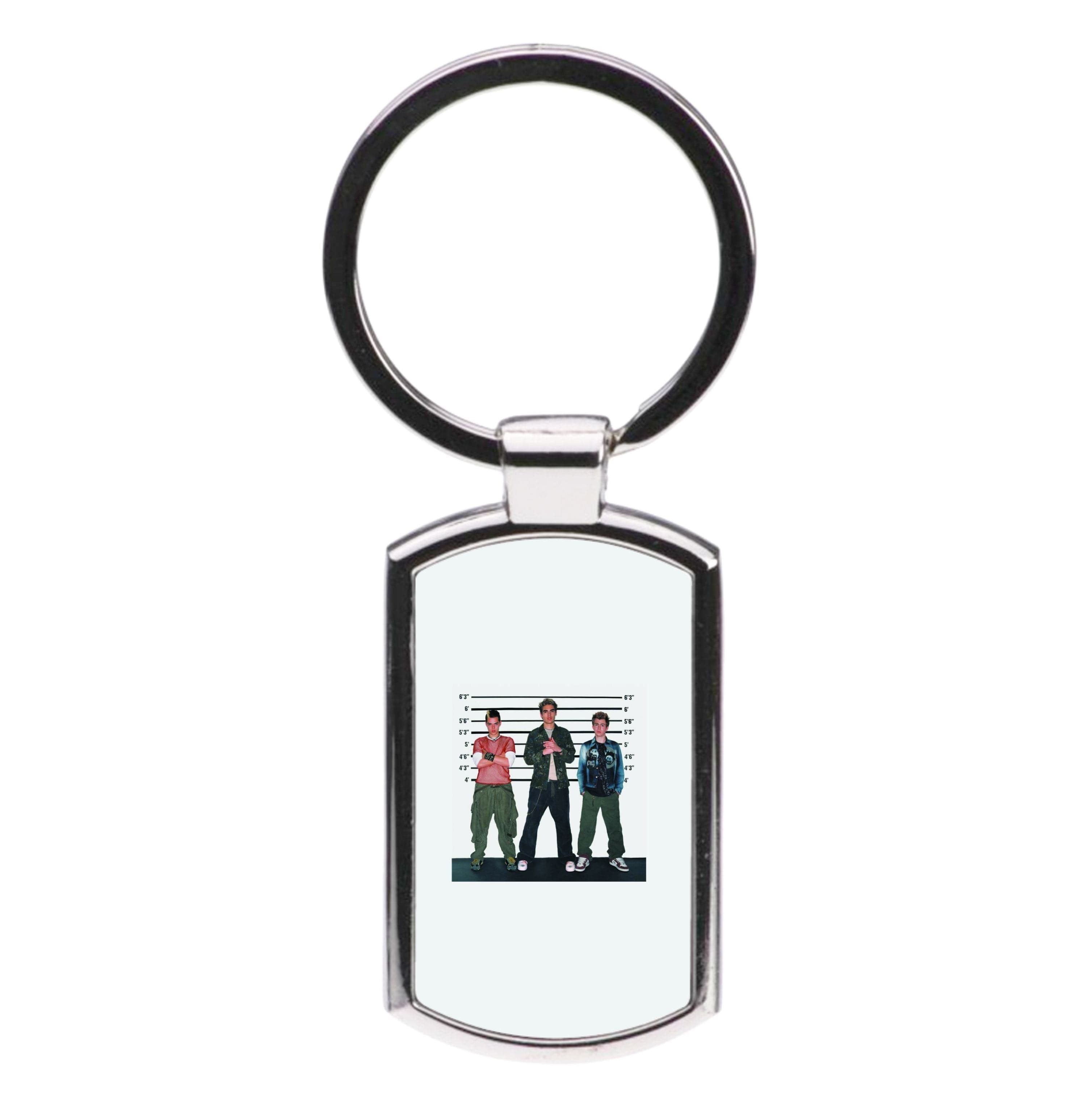 Height Chart - Bust Band Luxury Keyring