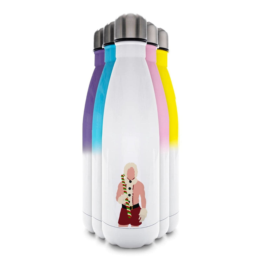 Christmas Schmidt - New Girl  Water Bottle