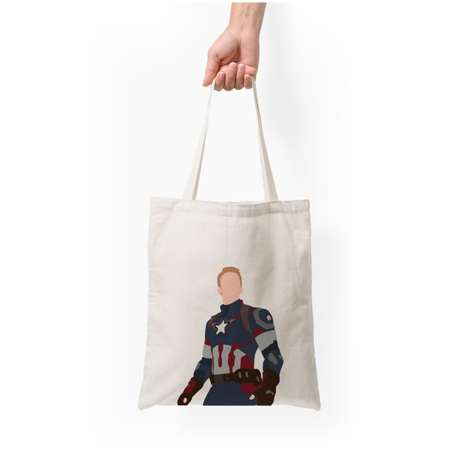 Captain America Tote Bag