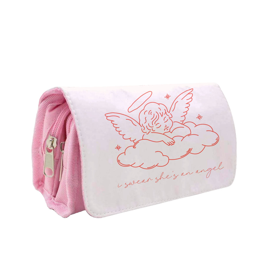 I Swear Shes An Angel - Clean Girl Aesthetic Pencil Case