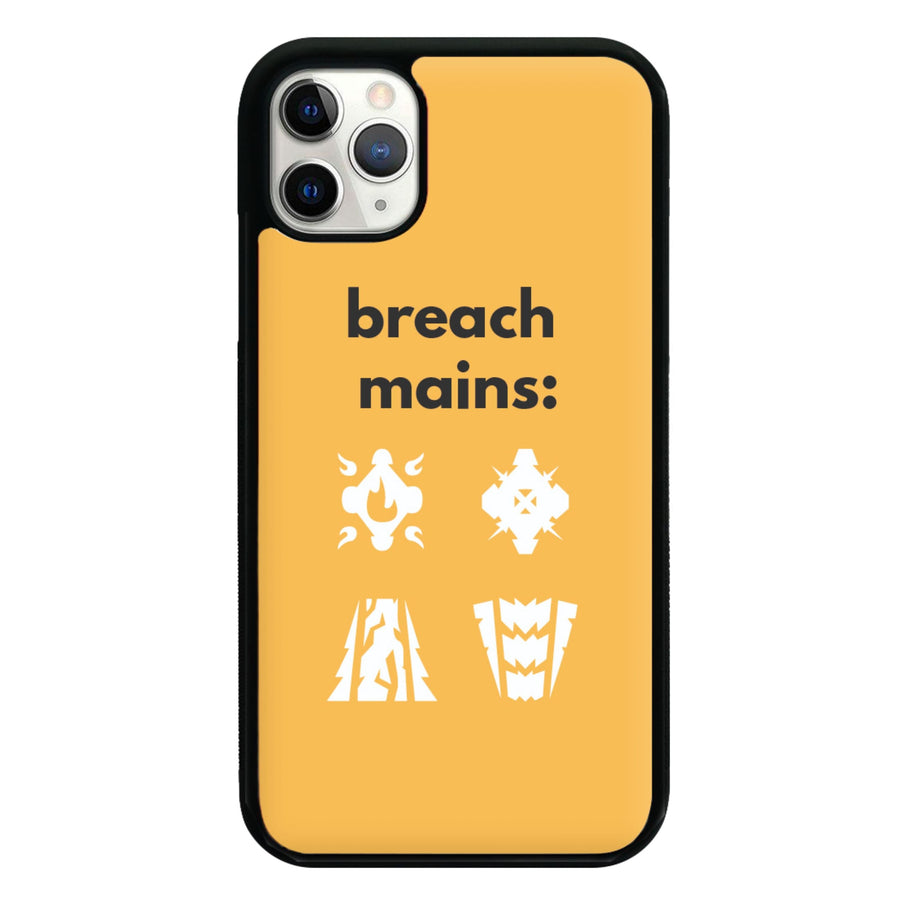 Breach Mains - Valorant Phone Case