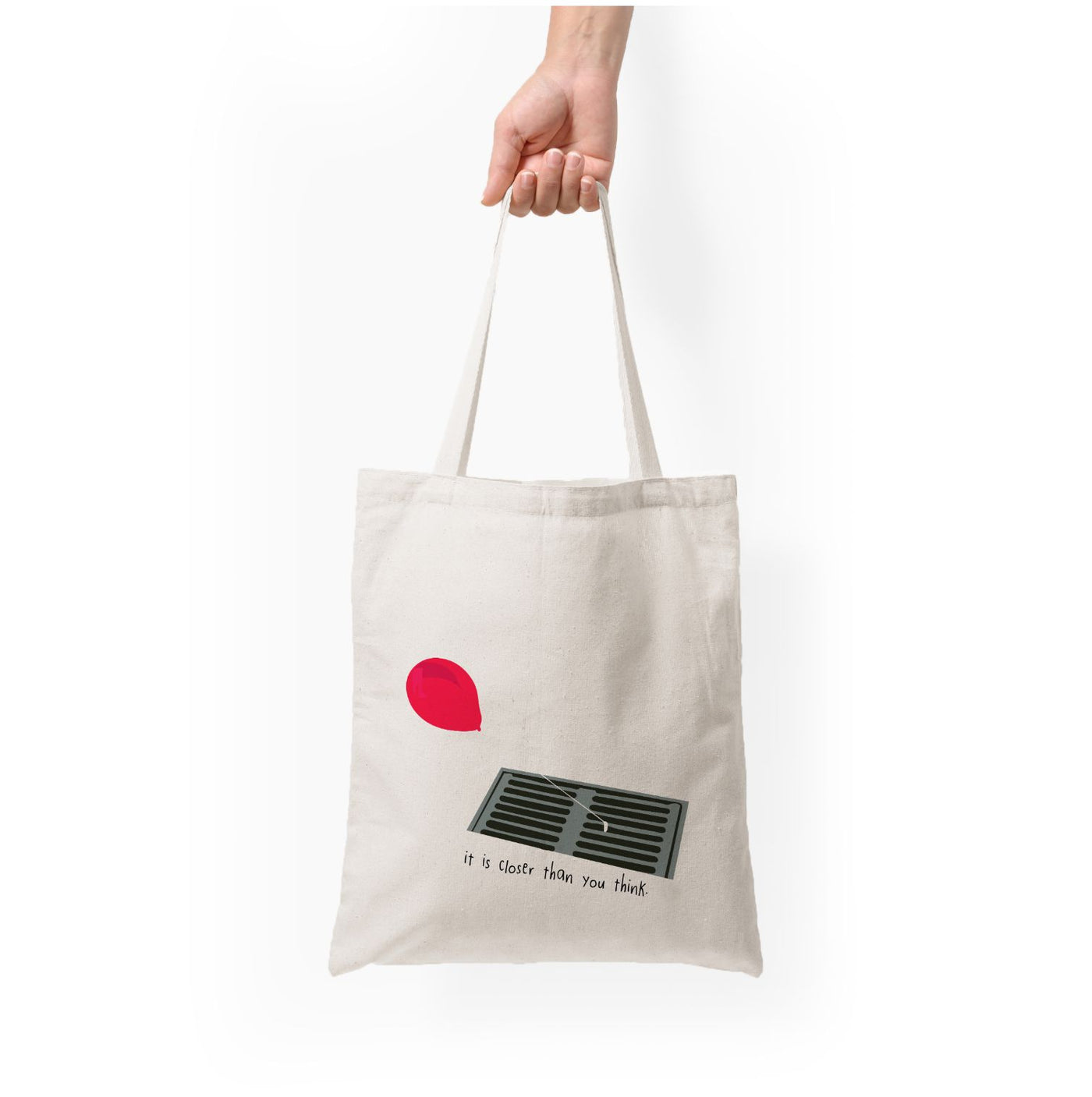 It Is Closer Than You Think - IT The Clown Tote Bag