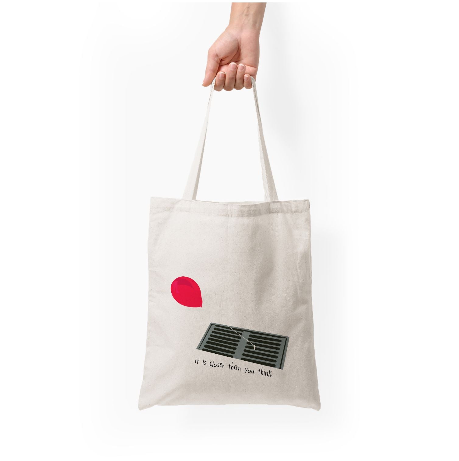 It Is Closer Than You Think - Clown Tote Bag