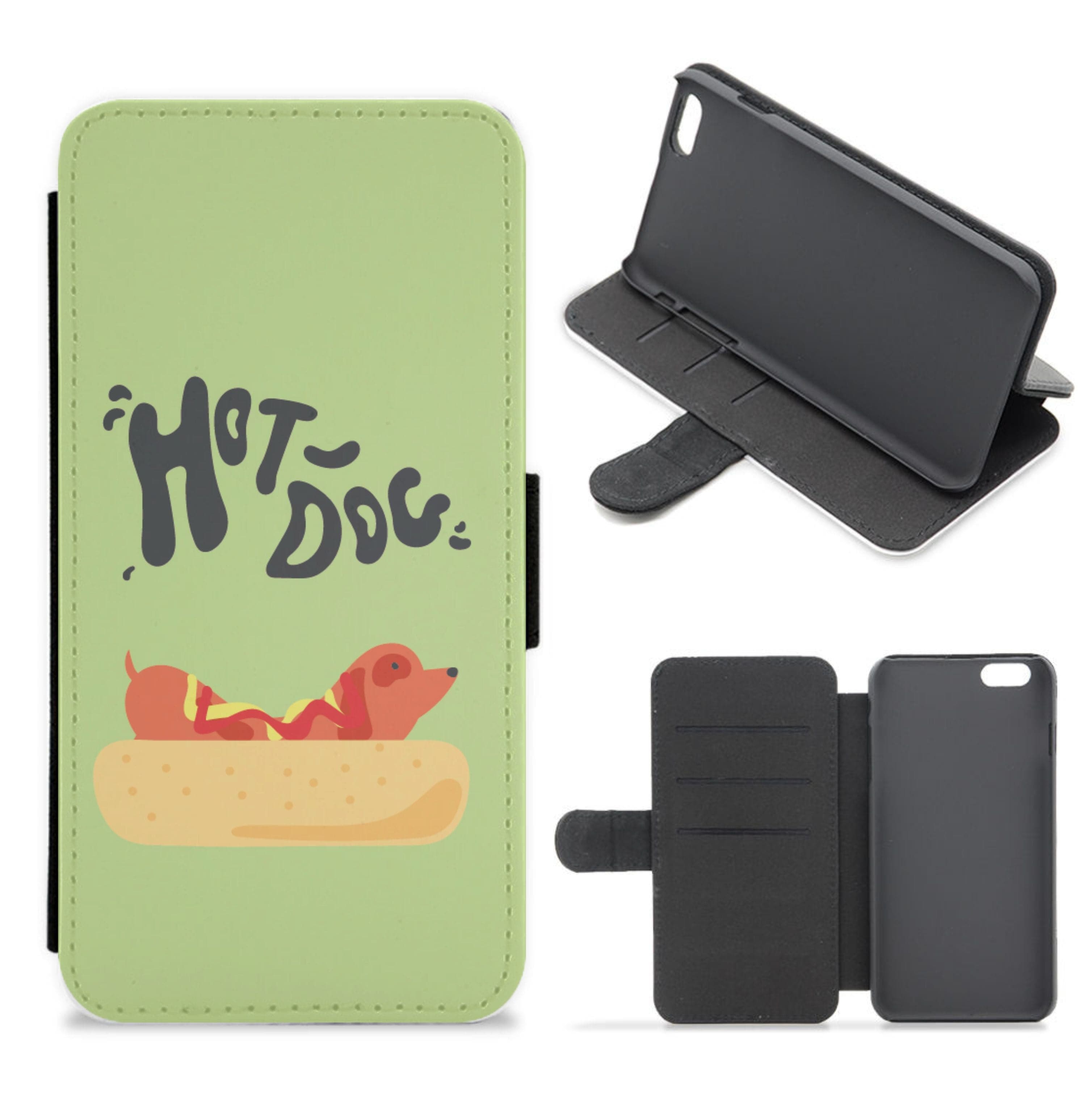 Hot Dog - Dachshunds Flip / Wallet Phone Case